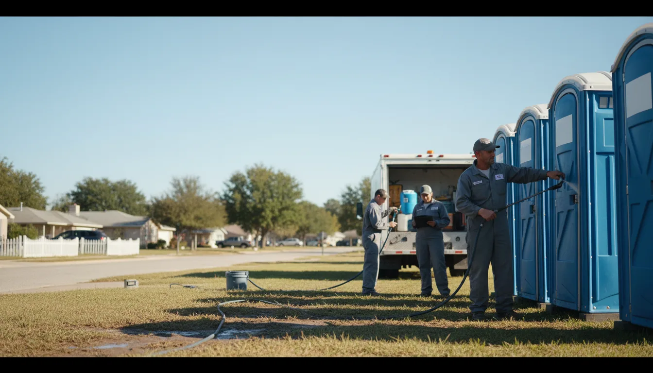 Long-Term Portable Toilet Rental in Atkins, IA near me